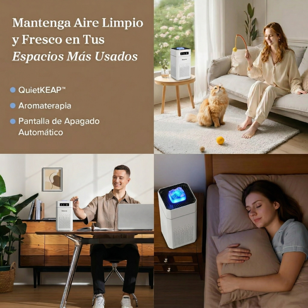 Purificador KlaemoAIR™ para alérgicos