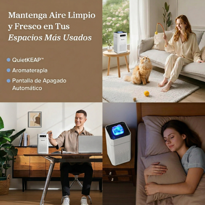 Purificador KlaemoAIR™ para alérgicos